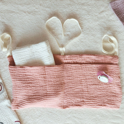 Muslin Crib Organizer