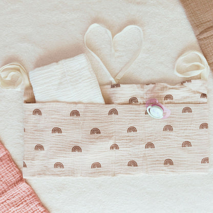 Muslin Crib Organizer